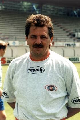 Porträt Trainer Paul Linz Fußball 2. BL Herren 2. Bundesliga, Saison 1997 98, SV Meppen Porträt Meppen
