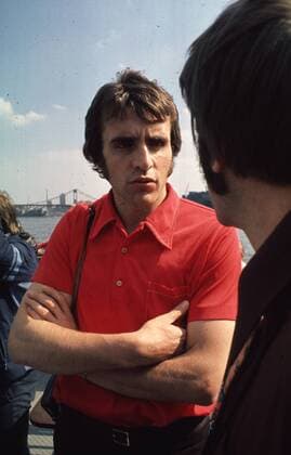 Jürgen Croy im Gespräch Fußball WM Herren Weltmeisterschaft 1974, Nationalmannschaft, DDR Einzelbild
