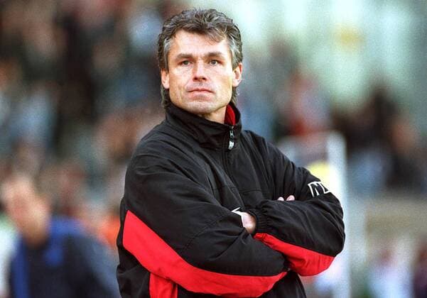 Fußball, Trainerhistorie, Kickers Offenbach Trainer Hans-Jürgen Boysen Fußball Herren Saison 1997 98, Regionalliga Süd, Kickers Offenbach Einzelbild Offenbach