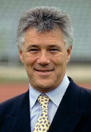 Präsident Rolf Heller Fußball 2. BL Herren Saison 1997 1998: Eintracht Frankfurt Porträt Frankfurt M.