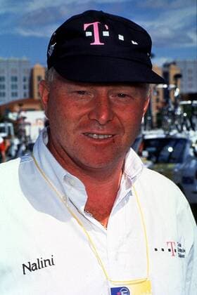 Der Belgier Rudy Pevenage (Team Telekom) im Porträt Radsport Herren Saison 1998: Radrennsport, Radrennen, Straßenradsport, Straßenradrennsport, Straße Porträt