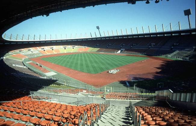 Fußball, Stadiongeschichte Fortuna Düsseldorf Das Düsseldorfer Rheinstadion Fußball 2. BL Herren Saison 1997 1998, Fortuna Düsseldorf und Rhein Fire Düsseldorf (American Football) Totale Rheinstadion Düsseldorf