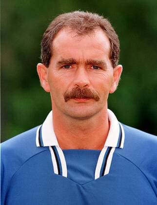 Trainer Ingo Weniger (Union) im Porträt Fußball Herren Saison 1998 1999, Regionalliga Nordost, 1. FC Union Berlin, Porträttermin, Präsentation, Vorstellung Porträt Berlin