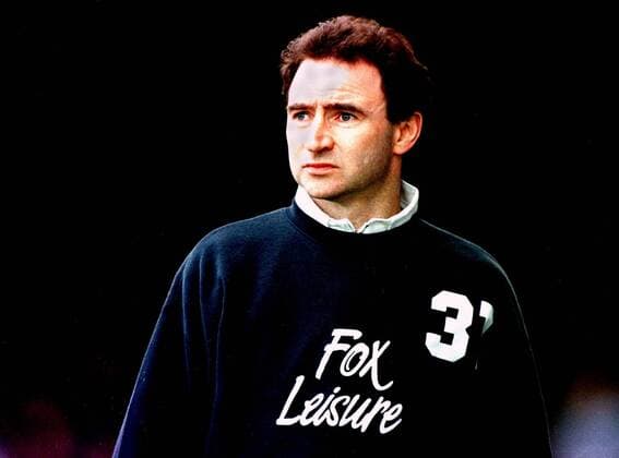 Manager Martin O Neill ( Leicester) Fußball Herren English Premier League, Saison 1996 1997, 1. Englische Division, Liga, Leicester City FC, England Porträt Leicester Nachdenklichkeit,