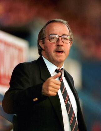 Manager Frank Clark (Nottingham) Fußball Herren English Premier League, Saison 1996 1997, 1. Englische Division, Liga, Nottingham Forest FC, England Porträt Nottingham