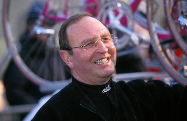 Sportlicher Leiter Walter Godefroot (Team Deutsche Telekom, Belgien) im Porträt Radsport Herren Lüttich-Bastogne 1999, Klassiker, Radklassiker, Frühjahrsklassiker, Straßenradsport, Radrennsport Porträt