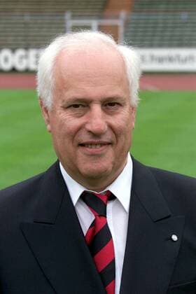 Klaus Lötzbeier (Frankfurt), Geschäftsstellenleiter, im Porträt Fußball 1. BL Herren Saison 1999 2000, Porträttermin Eintracht Frankfurt, Vorstellung, Präsentation, Pressetermin Porträt Waldstadion Frankfurt M.