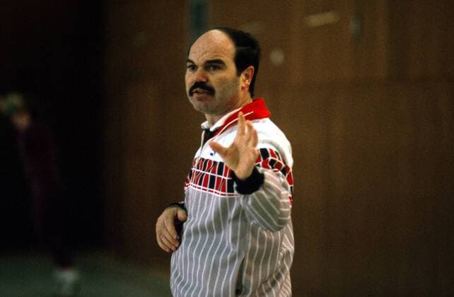 Dr. Jürgen Gerlach, Handballtrainer Handball 1. BL Damen Saison 1985 1986: Frauen Einzelbild