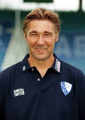 Co-Trainer Ralf Zumdick (VfL) im Porträt Fußball 2. BL Herren Saison 1999 2000, Porträttermin, Vorstellung, Pressetermin, Präsentation, VfL Bochum Porträt Bochum