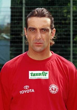 Co-Trainer Ralf Minge (Fortuna Köln) im Porträt Fußball 2. BL Herren Saison 1999 2000, Porträttermin, Vorstellung, Pressetermin, Präsentation, SC Fortuna Köln Porträt Köln