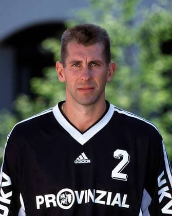 Magnus Wislander (THW) Handball 1. BL Herren Saison 1999 2000, THW Kiel, Porträttermin, Präsentation, Vorstellung Porträt Kiel