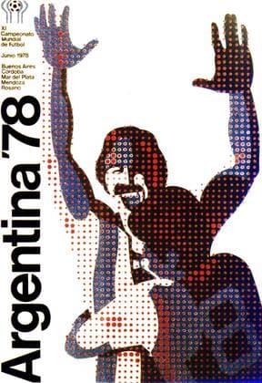 Das Emblem der Fußball WM 1978 in Argentinien Fußball WM Herren Weltmeisterschaft 1978, Einzelbild