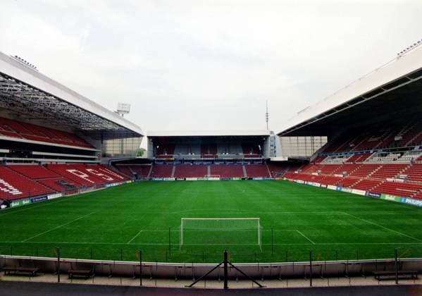 Philips-Stadion von Eindhoven Fußball EM Herren Vorschau 1999 Europameisterschaft 2000, Niederlande, Fußballstadion, Spielstätte, Spielstätten Totale Philips-Stadion Eindhoven