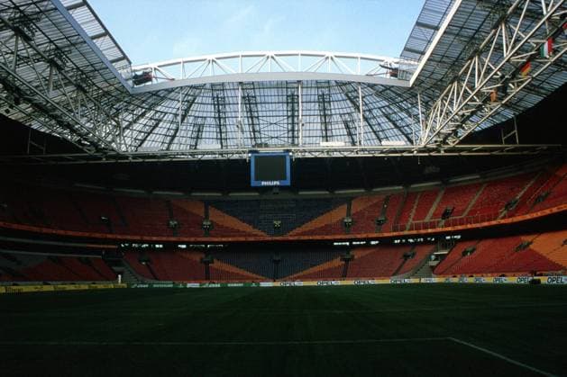 Die Arena von Amsterdam Fußball EM Herren Vorschau zur Europameisterschaft 2000, Fußballstadion, Spielstätte, Spielstätten, Niederlande Totale Amsterdam Arena Amsterdam