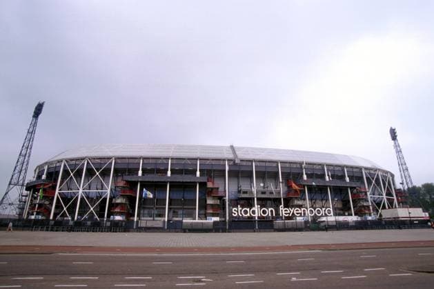 Außenansicht des Stadions de Kuip Fußball EM Herren Europameisterschaft 2000, Vorschau, Niederlande, Feyenoord Totale de Kuip Rotterdam