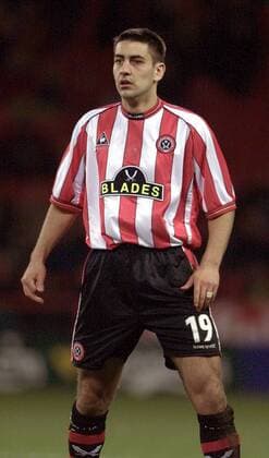 Andy Woodward (Sheffield United) Fußball Herren English First Division 1999 2000, 2. Englische Liga, Sheffield United Einzelbild Bramall Lane Sheffield