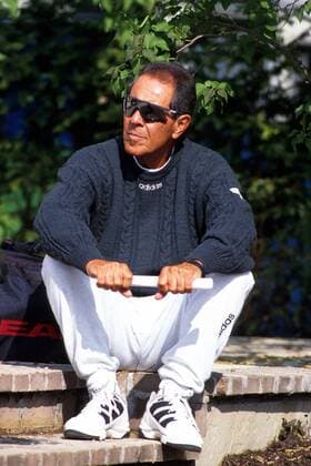 Nick Bollettieri (USA) Tennis Herren BMW Open 1995, ATP-Tour, Einzelbild MTTC Iphitos München