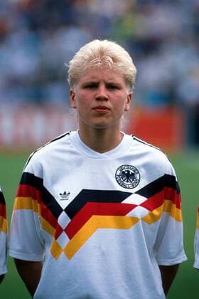 Doris Fitschen (Deutschland) im Porträt Fußball EM Damen Europameisterschaft 1989, Nationalmannschaft, Frauennationalmannschaft, Nationalteam, Frauen Porträt Osnabrück