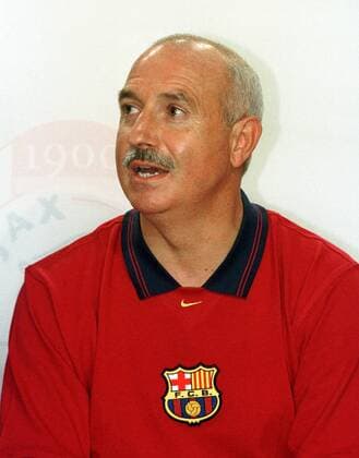 Trainer Llorenc Serra Ferrer (Barca) Fußball Herren Saison 2000 2001, Saisonvorbereitung, Test, Testspiel, Primera Division, 1. spanische Liga Porträt ArenA Amsterdam