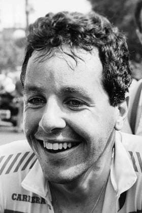 Stephen Roche (Irland) Radsport Herren Tour de France 1987, Radrennsport, Straßenradsport, Straßenradrennsport, Straße, Rad, Vsw Porträt Freude,