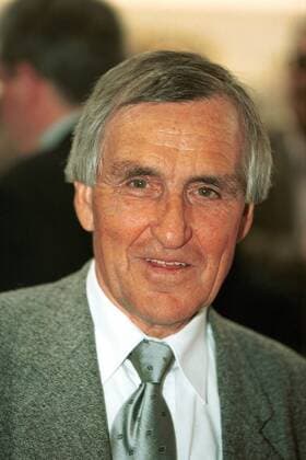 Hennes Junkermann - Ex-Europameister Radsport Herren Sportgala 2001, 70. Geburtstag von Gustav-Adolf Sch., Feier, Fest, Gala, Geburtstagsfeier, Ostalgie, Porträt Ost, Osten, Velodrom Berlin