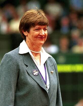Margaret Court (Australien) wird geehrt Tennis Damen All England Championships 2000, WTA-Tour, Rasen, Rasenplatz, Rasentennis, Rasenturnier Porträt Wimbledon London Freude,