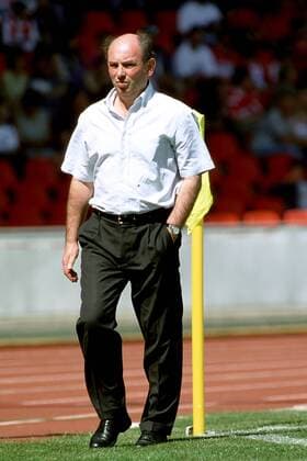 Sportdirektor Hannes Linßen (Köln) Fußball 1. BL Herren Saison 2000 2001, 1. FC Köln, Vdia Einzelbild Müngersdorfer Stadion Köln