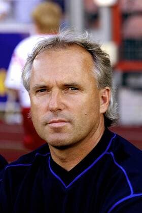 Trainer Peter Vollmann (Braunschweig) Fußball Herren 3. Liga, Regionalliga Nord, Saison 2001 2002, Eintracht Braunschweig Porträt Städtisches Stadion an der Hamburger Straße Braunschweig