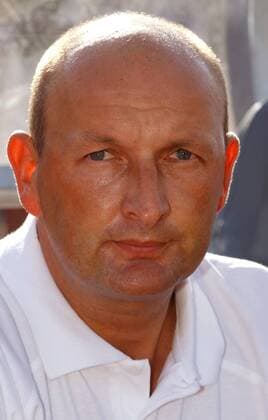 Fußball, Trainerhistorie, SSV Ulm 1846 Trainer Harald Brobeil (SSV Ulm) Fußball Herren DFB-Pokal 2001 2002, Pokalspiel, Verbandsliga Württemberg Porträt Donaustadion Ulm