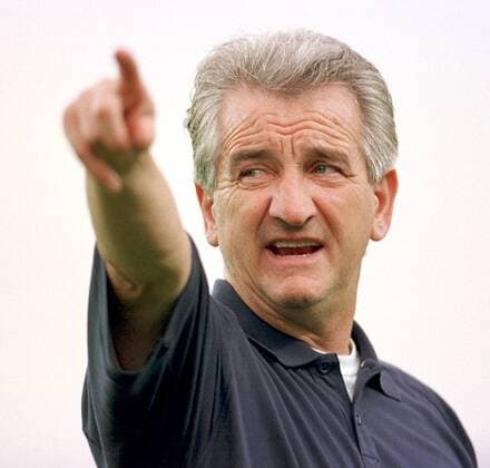 Juniorentrainer Hannes Löhr (Deutschland) gibt Anweisungen Fußball Länderspiel Herren Länderspielreise 1999 Florida, Nationalmannschaft U 21, U-21, U21, Nachwuchs, Junioren Einzelbild Jacksonville