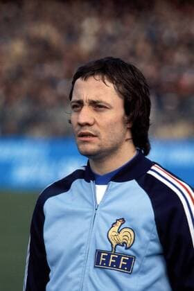 Bernard Lacombe (Frankreich) Fußball Länderspiel Herren Freundschaftsspiel 1978, Test, Testspiel Porträt