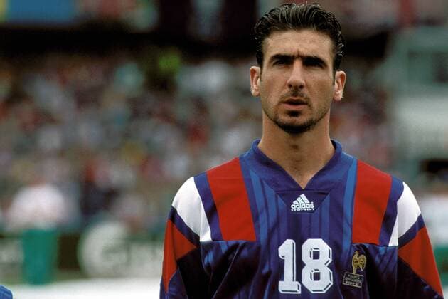 Eric Cantona (Frankreich) Fußball EM Herren Europameisterschaft 1992, Länderspiel, Vorrunde, Frankreich Porträt Stadion Malmö Malmö