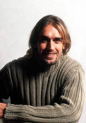 Gabriel Omar Batistuta (Roma) Fußball Herren Serie A 2001 2002, 1. Italienische Liga, AS Rom, Studio, Fotostudio, Studioshooting, Studiotermin Porträt Rom