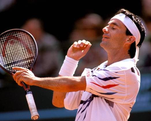 Emilio Sanchez (Spanien) Tennis WM Herren 17. Peugeot World Team Cup 1994, WTC, ATP-Tour, Sand, Sandplatz, Sandplatztennis, Sandplatzturnier Einzelbild Rochus-Club Düsseldorf