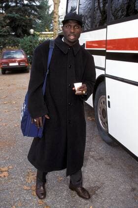 George Weah (Milan) Fußball Herren Serie A 1996 1997, 1. Italienische Liga, AC Milan, Reportage, Fotostory, Vdia Einzelbild Milanello Mailand