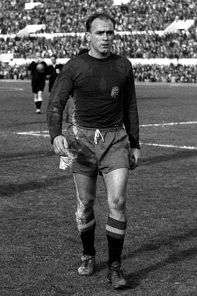 Alfredo di Stefano (Spanien) - Abgang Fußball Länderspiel Herren Nationalmannschaft 1959, Nationaltrikot, Nationalteam Einzelbild