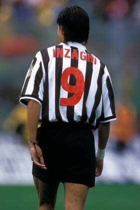 Filippo Inzaghi (Juve) Fußball Herren Serie A 1998 1999, 1. Italienische Liga, Perugia - Juventus Turin 3:4, Vdia Einzelbild Stadio Renato Curi Perugia