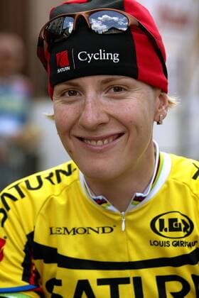 Judith Arndt (Deutschland Saturn Cycling) Radsport LM Damen DM 2002, Straßenradsport, Frauen, Straße, Deutsche Straßenmeisterschaft, Straßenrennen, Radrennen Porträt Bühl