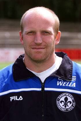 Co-Trainer Michael Müller (Darmstadt) Fußball Herren Regionalliga Süd 2002 2003, 3. Liga, Vorstellung, Präsentation, Pressetermin, Porträttermin Porträt Darmstadt