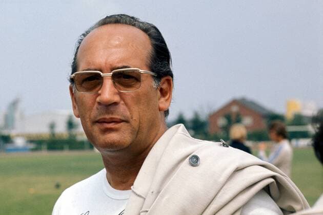 Trainer Max Merkel (Schalke) Fußball 1. BL Herren Saison 1975 1976, FC Schalke 04, Vorstellung, Präsentation, Pressetermin, Porträttermin, Porträt