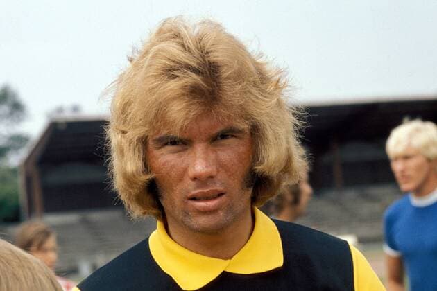 Torwart Norbert Nigbur (Schalke) Fußball 1. BL Herren Saison 1975 1976, FC Schalke 04, Vorstellung, Präsentation, Pressetermin, Porträttermin, Porträt