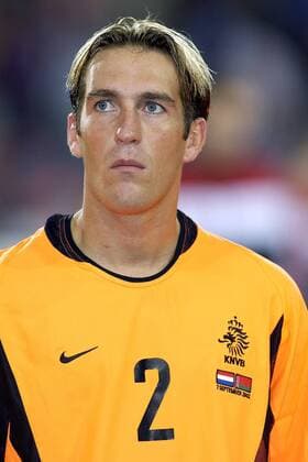 Fernando Ricksen (Niederlande) Fußball Länderspiel Herren Europameisterschaftsqualifikation 2002, Qualifikation, Länderspiel, Nationalmannschaft, Nationalteam Porträt PhilipsStadion Eindhoven