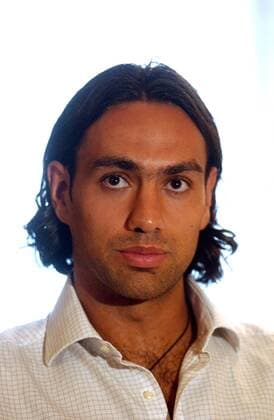 Alessandro Nesta (Milan) nachdenklich Fußball Herren Serie A 2002 2003, 1. Italienische Liga, AC Mailand Porträt Milanello Nachdenklichkeit,