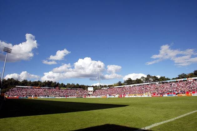 Die Alte Försterei - das Union-Stadion an der Wuhlheide Fußball 2. BL Herren Saison 2002 2003, 1.FC Union Berlin Totale Berlin