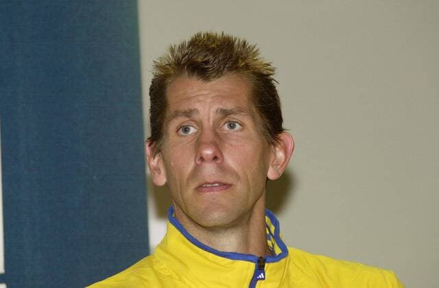 Magnus Wislander (Schweden) Handball Länderspiel Herren Länderspiel 2002, Freundschaftsspiel, Nationalmannschaft, Nationalteam, Porträt Hannover