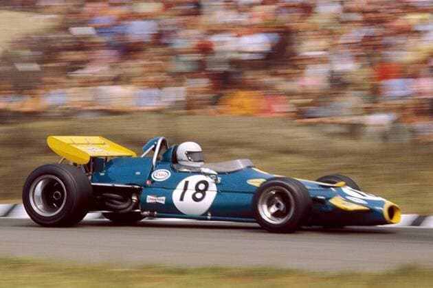 Jack Brabham (Australien Brabham-Cosworth) in seinem Boliden Motorsport Grand Prix Herren Großer Preis von Holland 1970, Formel 1 Weltmeisterschaft, F1, F, GP, WM, Vdia, Niederlande Einzelbild Zandvoort