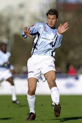 Zlatan Ibrahimovic (Malmö) Fußball Herren Allsvenskan 2001, 1. Schwedische Liga, Malmö FF Einzelbild Göteborg Dynamik,