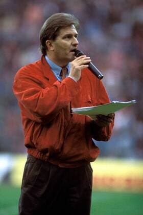 Pressesprecher Markus Hörwick (Bayern) Fußball 1. BL Herren Saison 1994 1995, FC Bayern München Einzelbild München