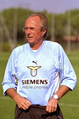 Fußball, Trainerhistorie Lazio Rom von 1997 bis heute Trainer Sven-Göran Eriksson (Lazio) Fußball Herren Serie A 2000 2001, 1. Italienische Liga, Lazio Rom Einzelbild Rom