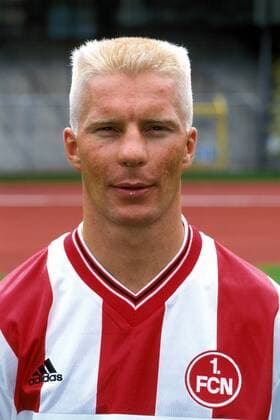 Helmut Rahner (Nürnberg) Fußball 1. BL Herren Saison 1998 1999, 1. FC Nürnberg, Vorstellung, Präsentation, Pressetermin, Porträttermin Porträt Nürnberg
